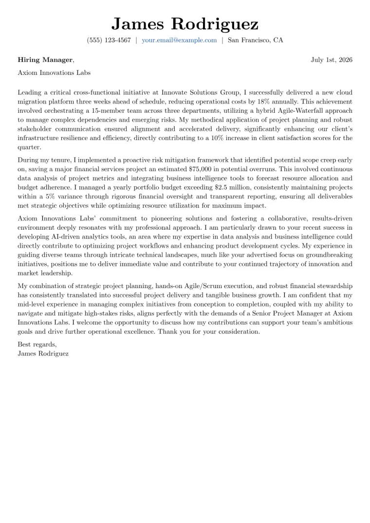 Combination Cover Letter Example + Template (2026)