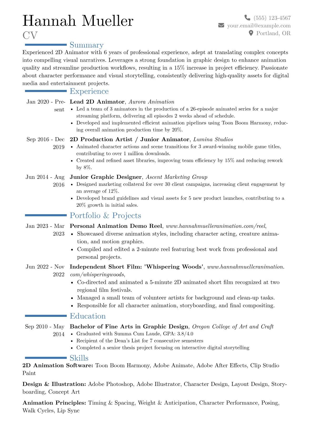 Career changer version - Page 1