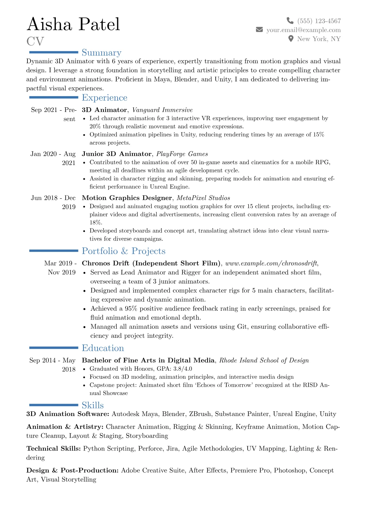 Career changer version - Page 1