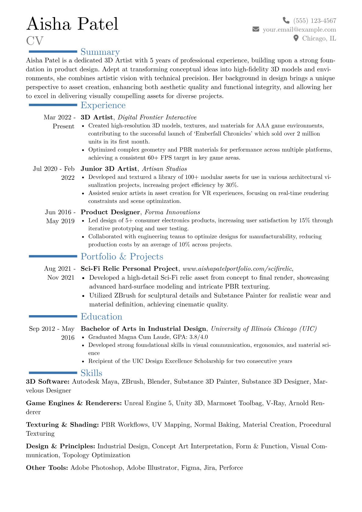 Career changer version - Page 1
