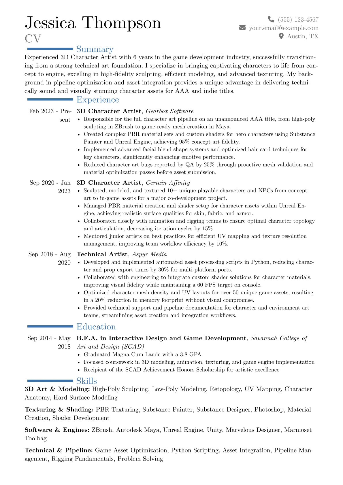 Career changer version - Page 1