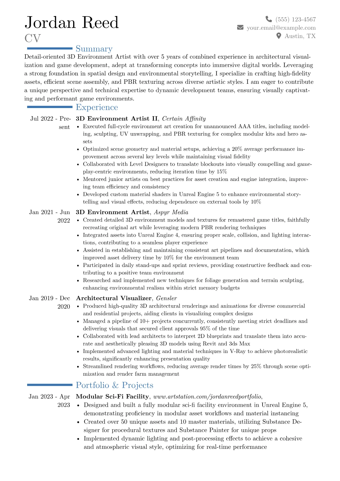 Career changer version - Page 1