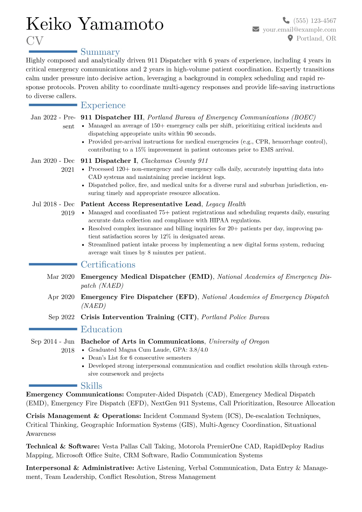 Career changer version - Page 1