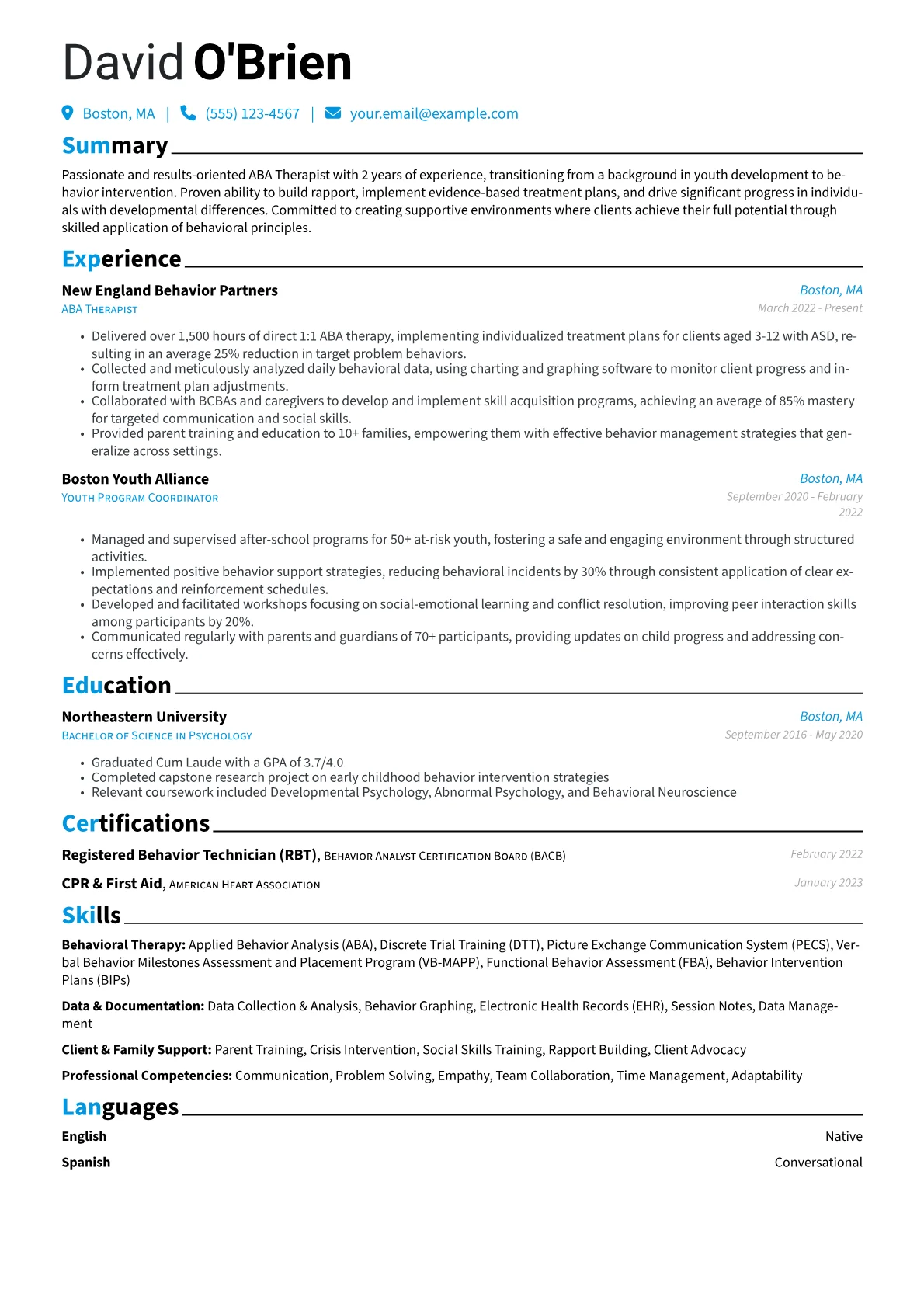 Career changer version - Page 1