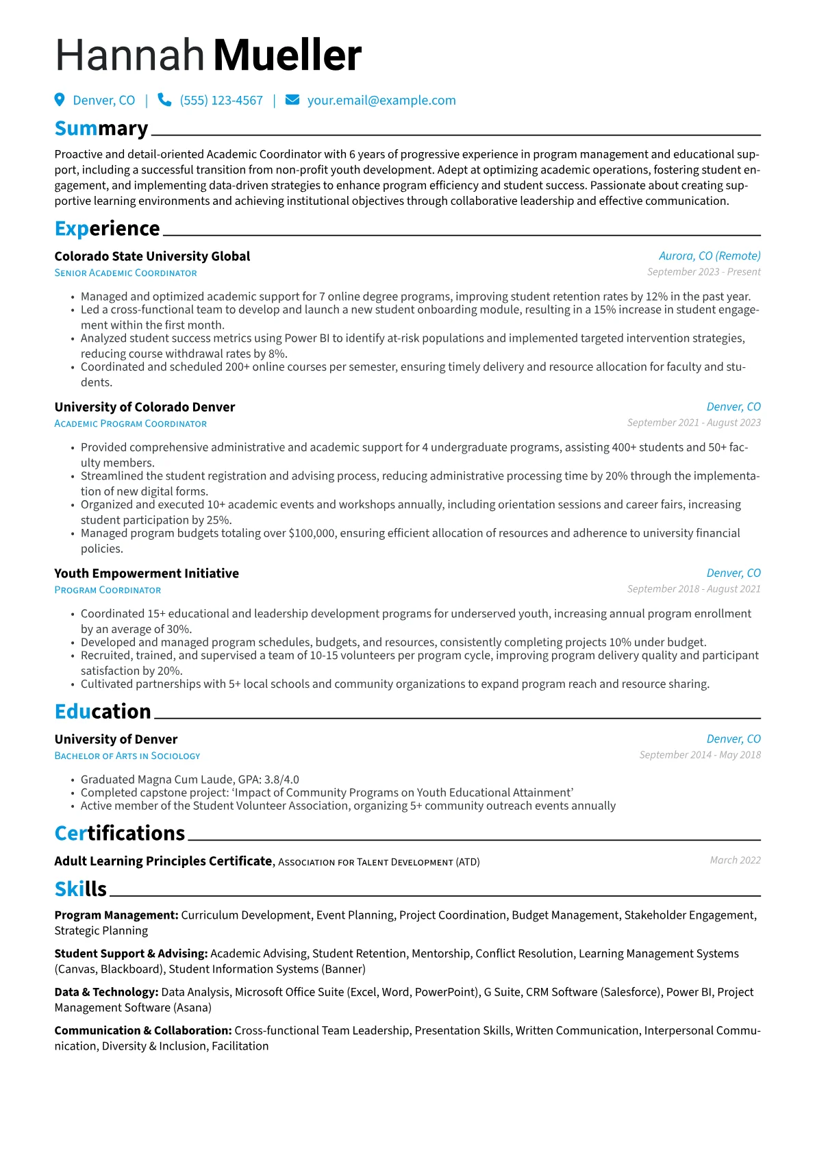 Career changer version - Page 1