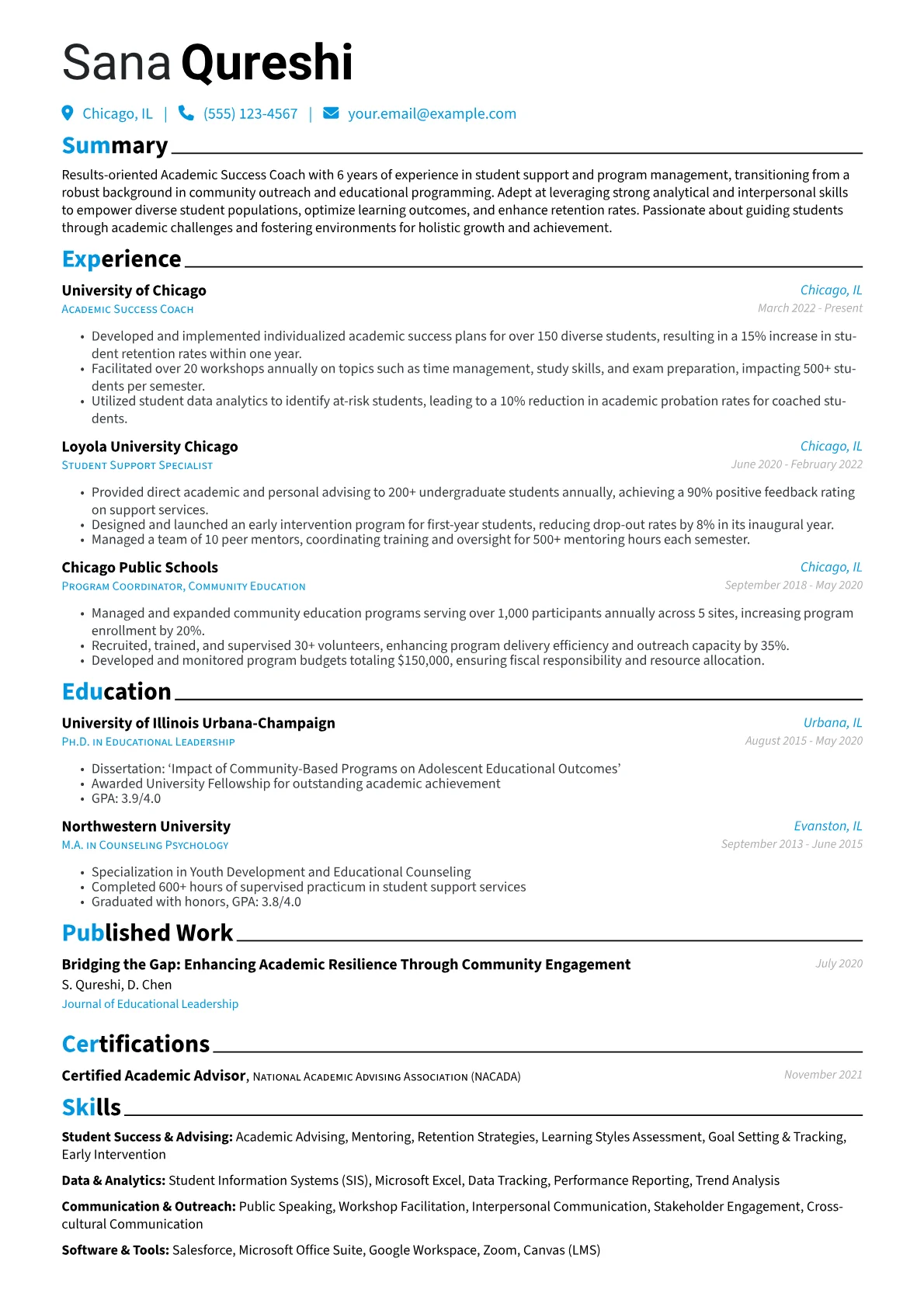 Career changer version - Page 1