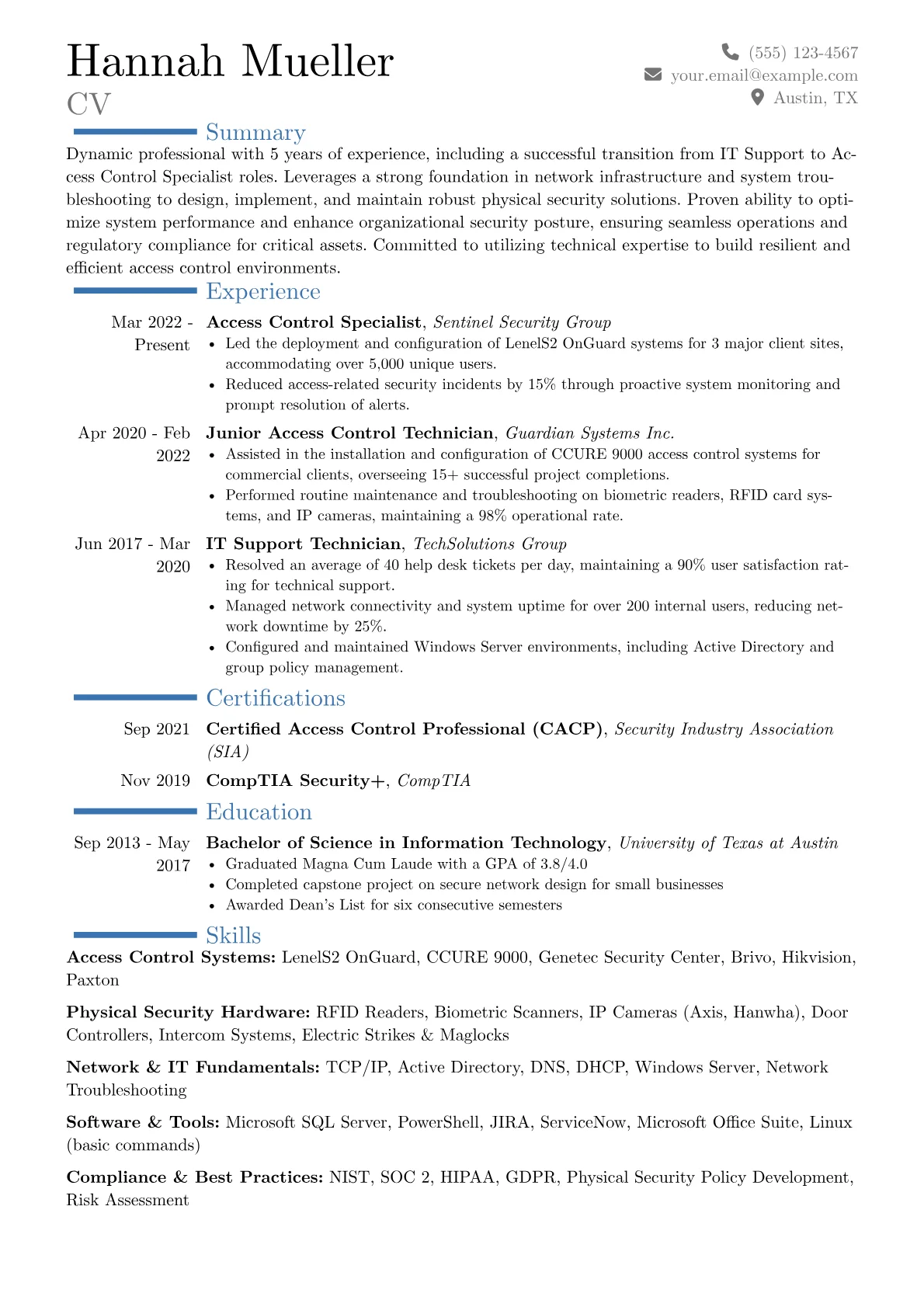 Career changer version - Page 1