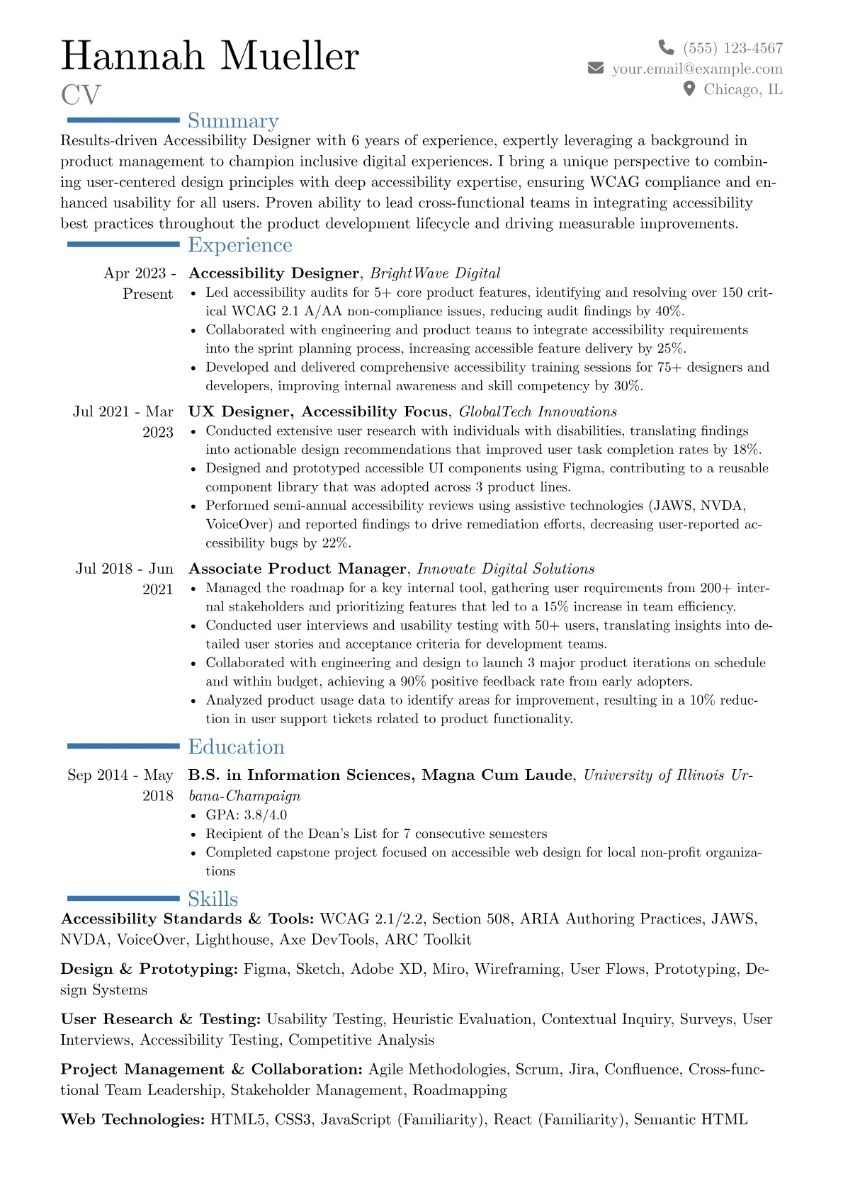Career changer version - Page 1
