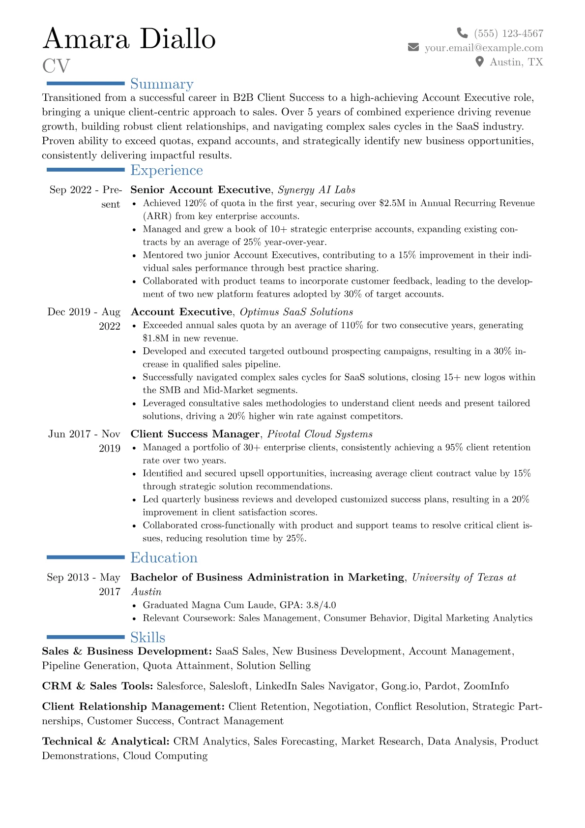 Career changer version - Page 1