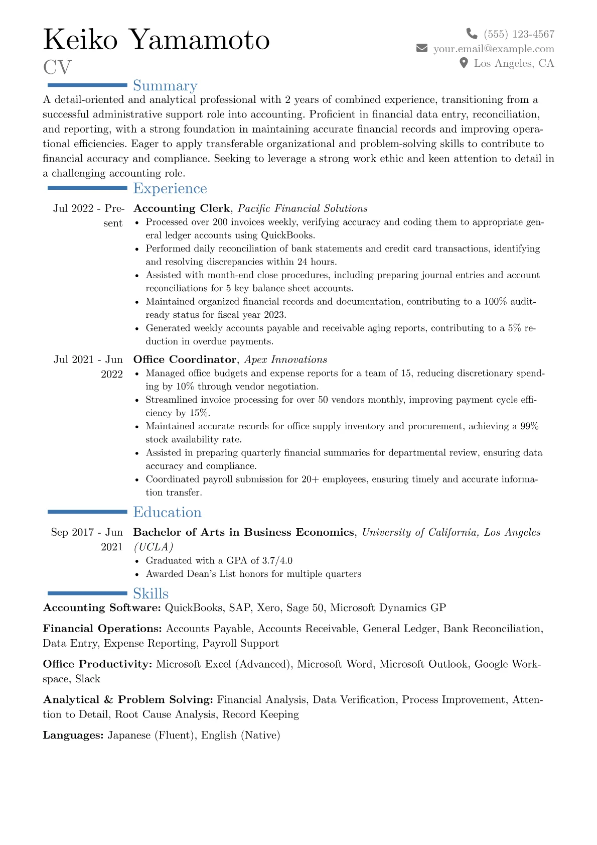 Career changer version - Page 1