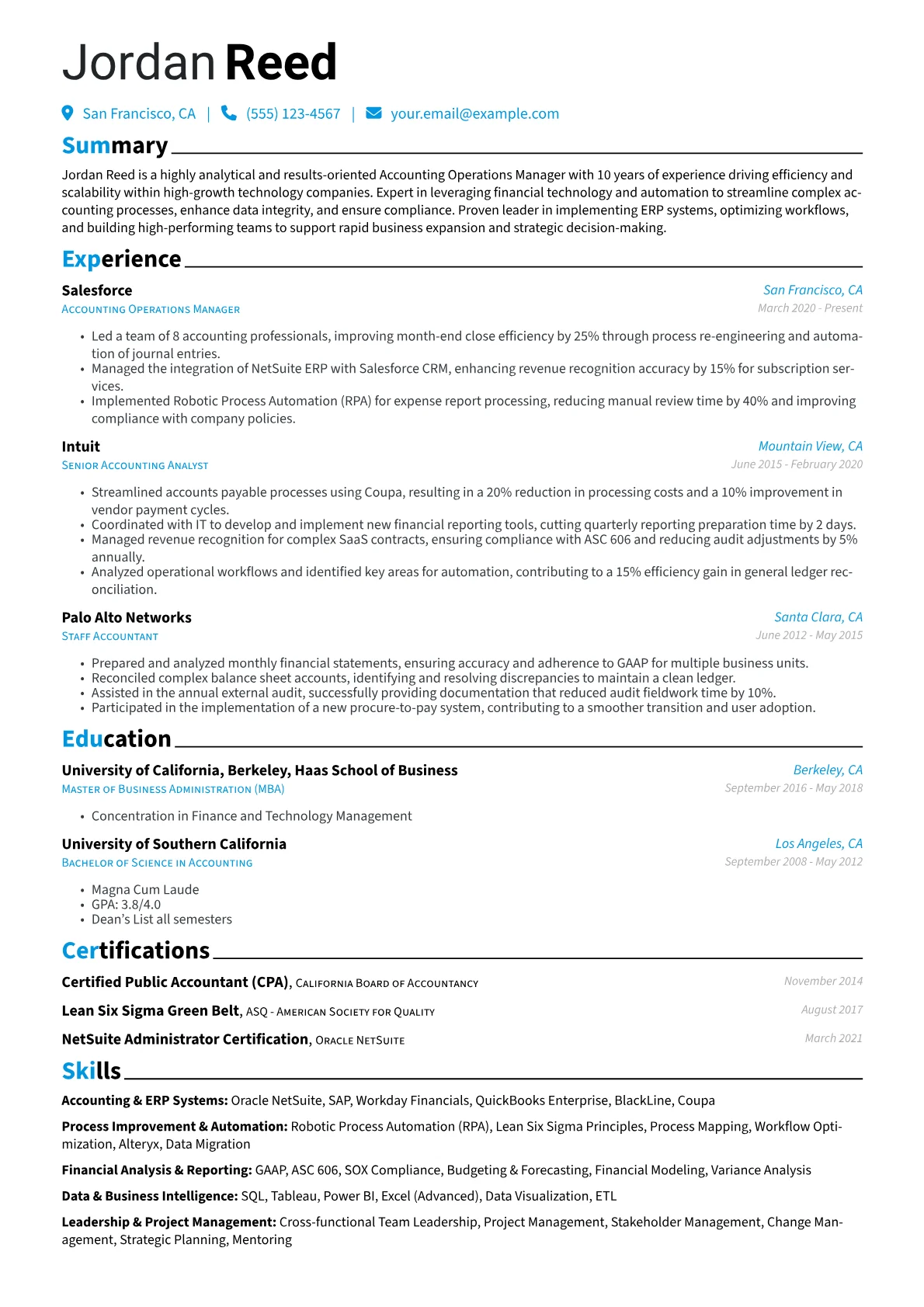 Tech/SaaS Accounting version - Page 1