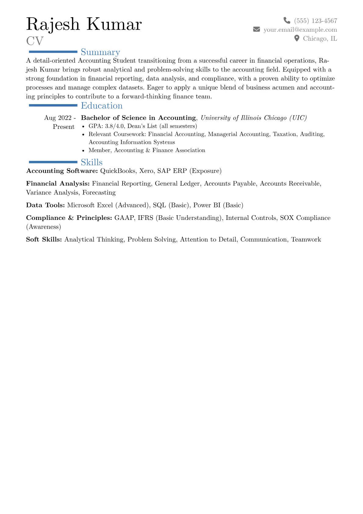 Career changer version - Page 1