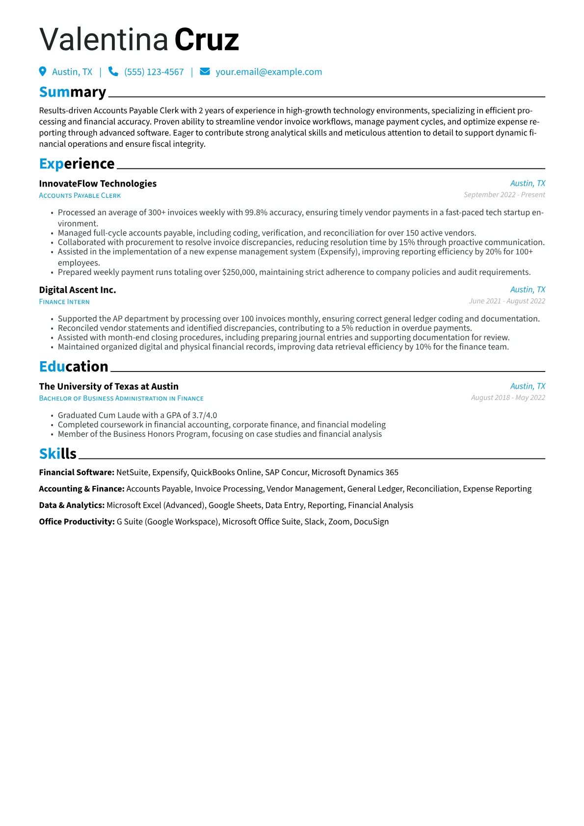 Tech Industry Accounts version - Page 1