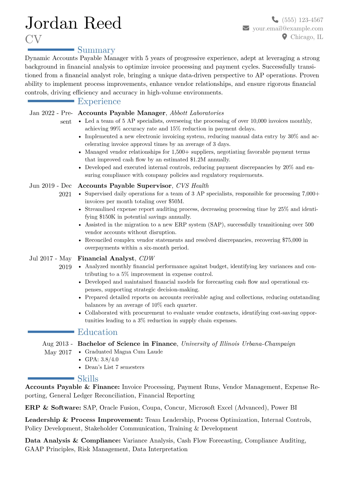 Career changer version - Page 1