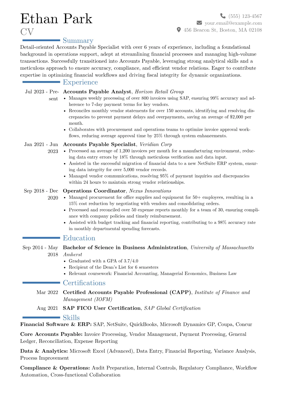 Career changer version - Page 1