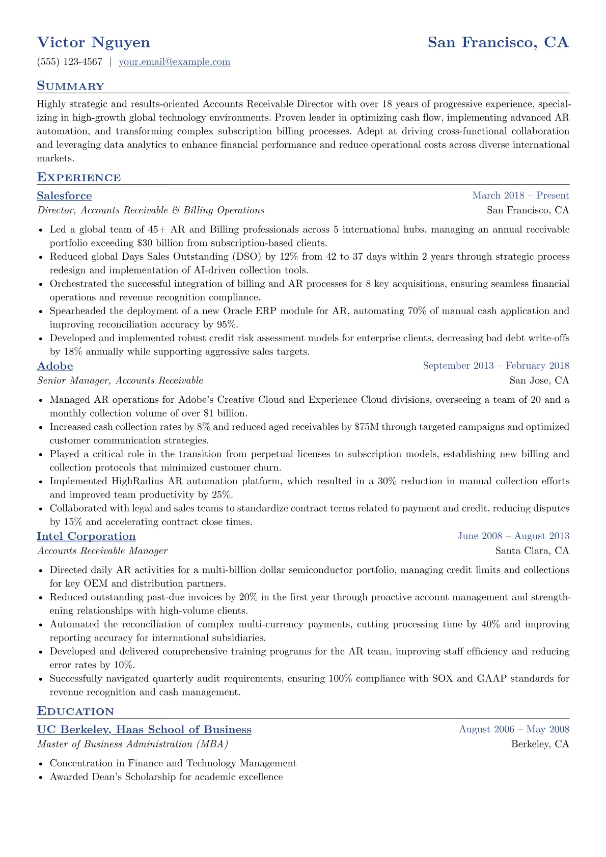 Executive version - Page 1