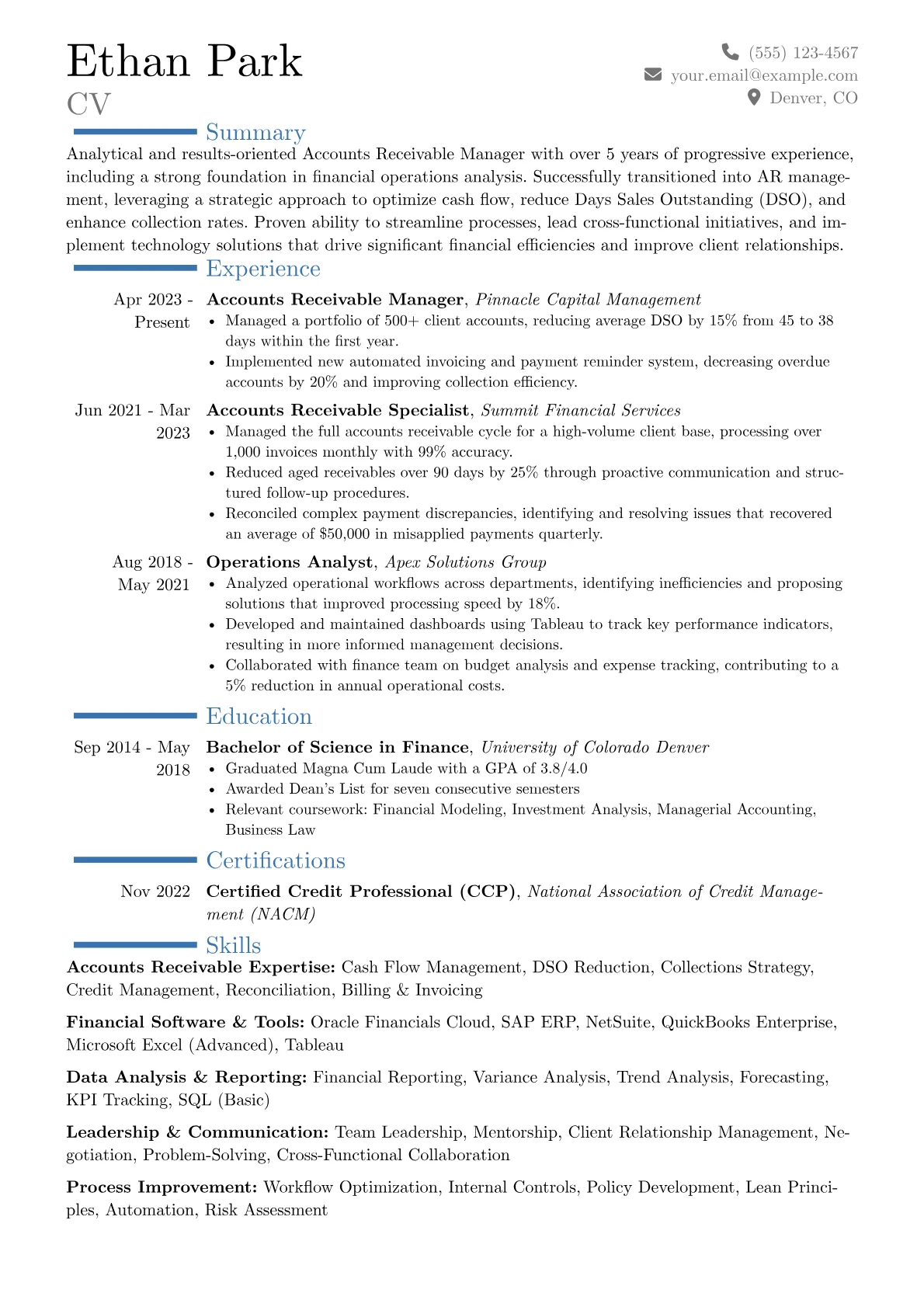 Career changer version - Page 1