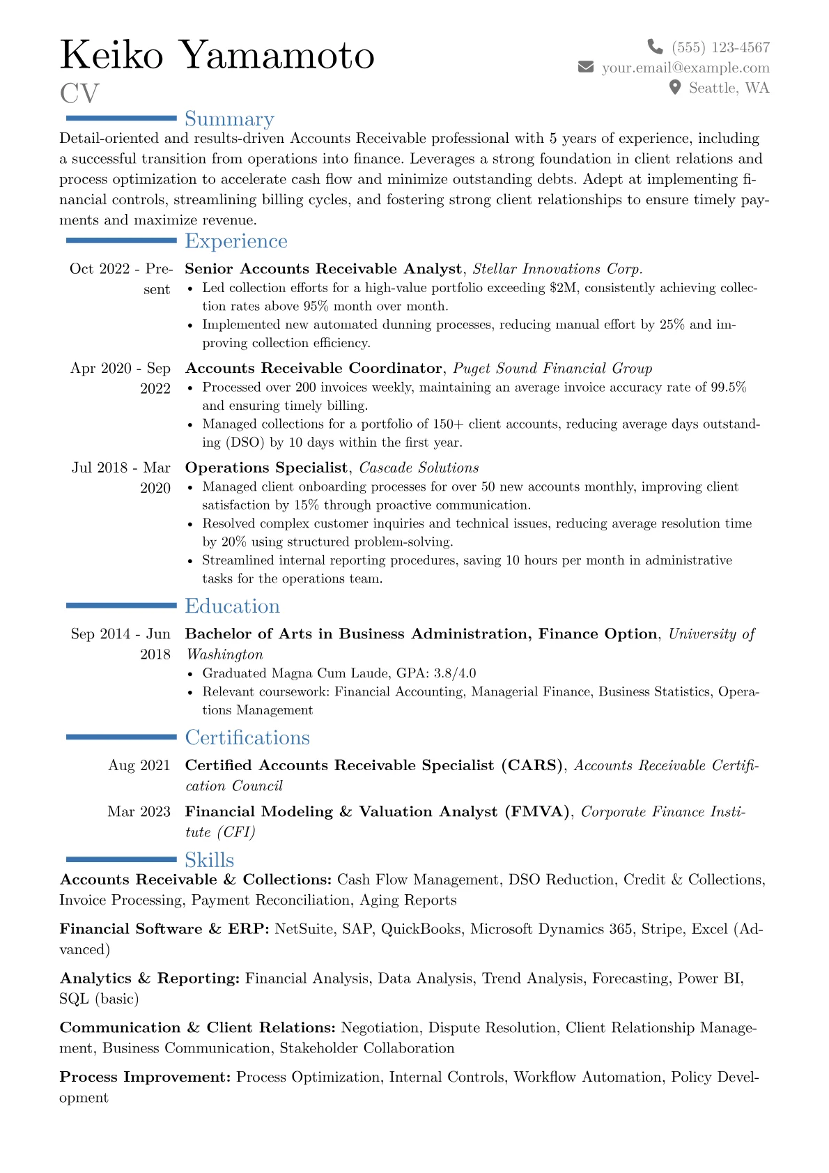 Career changer version - Page 1