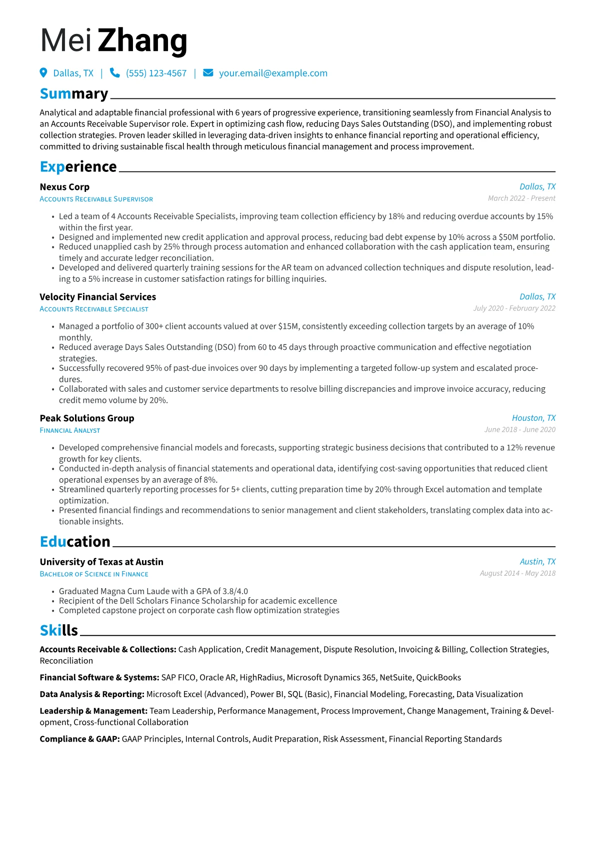 Career changer version - Page 1
