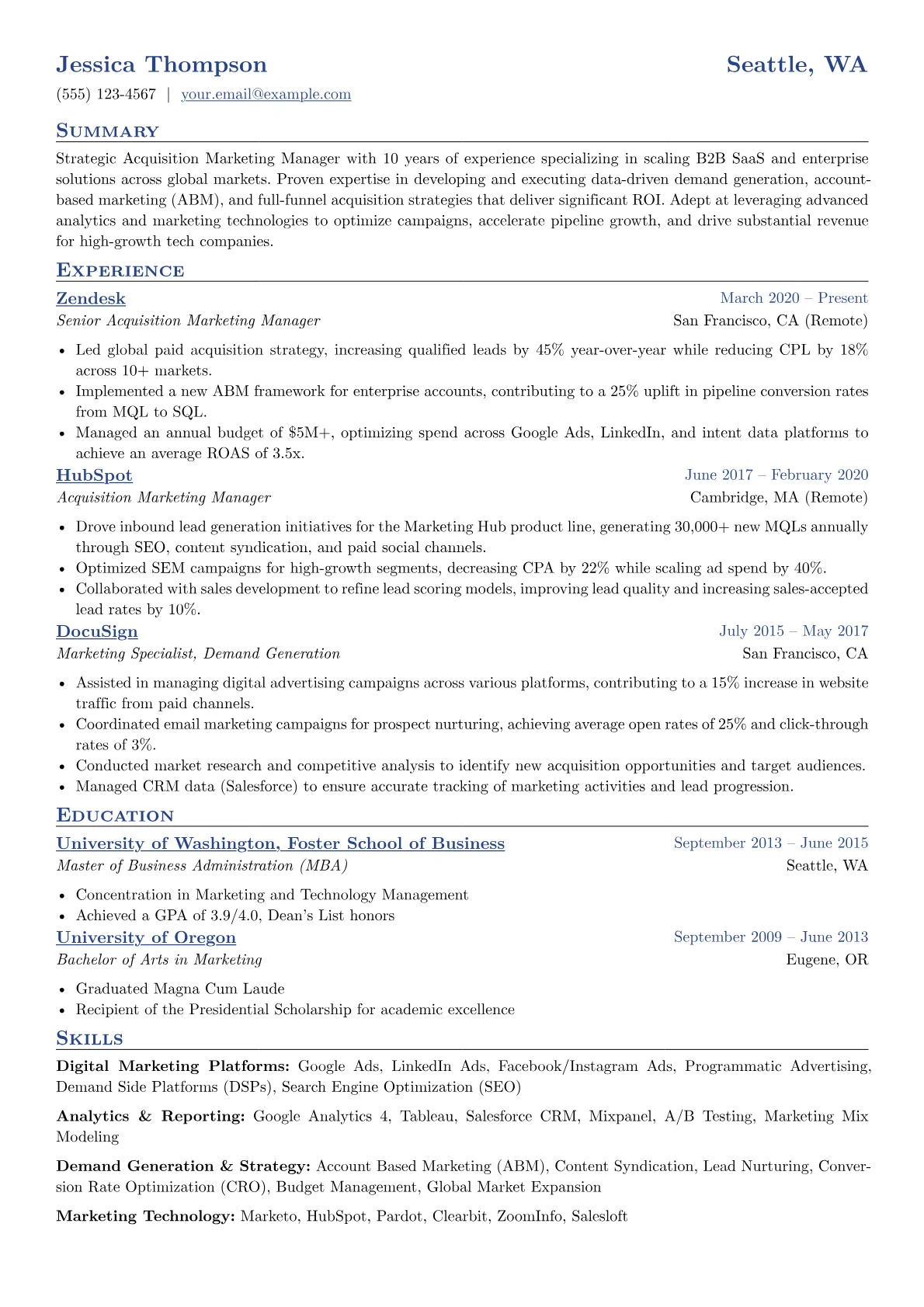 B2B SaaS Enterprise version - Page 1
