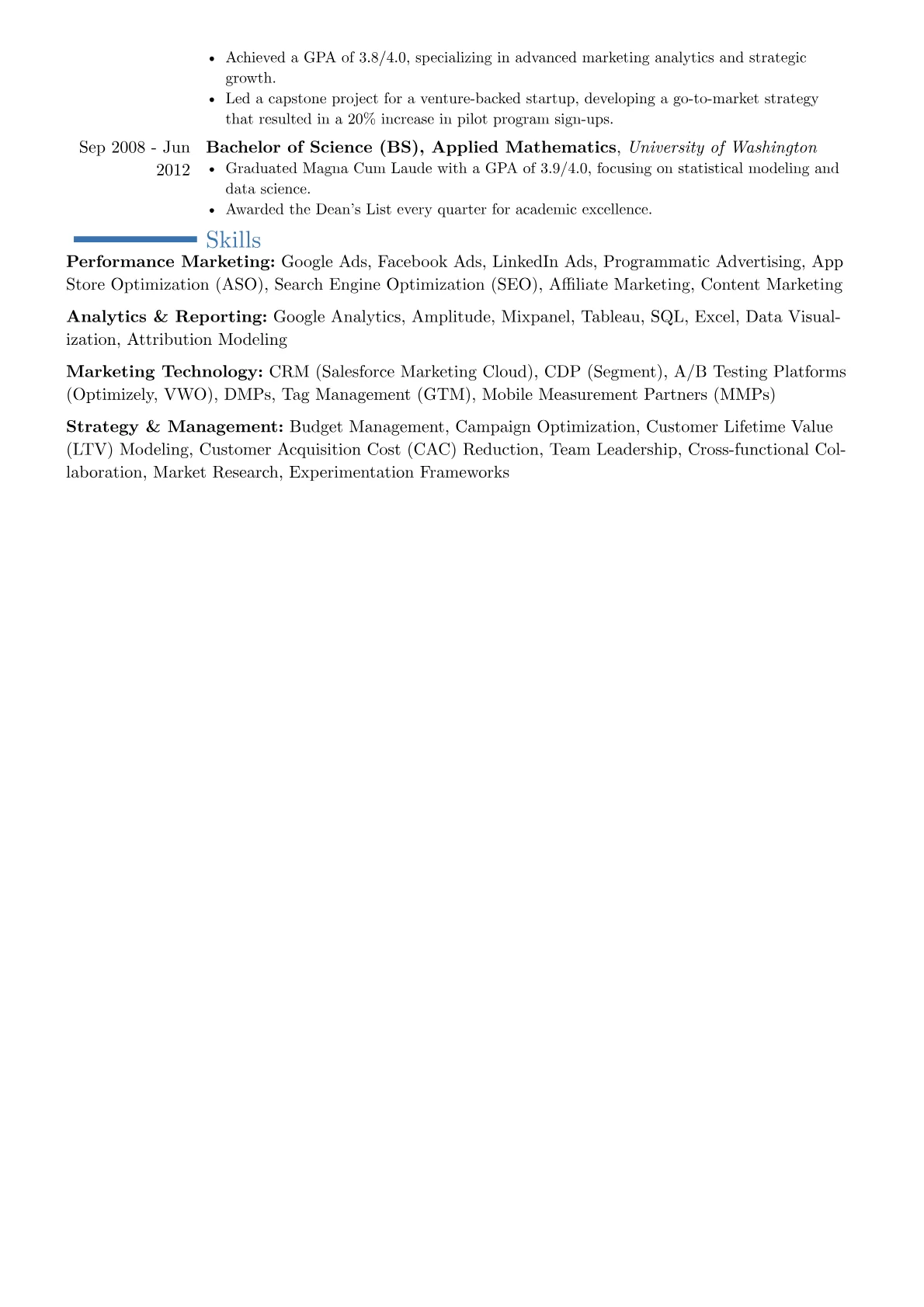 Career changer version - Page 2