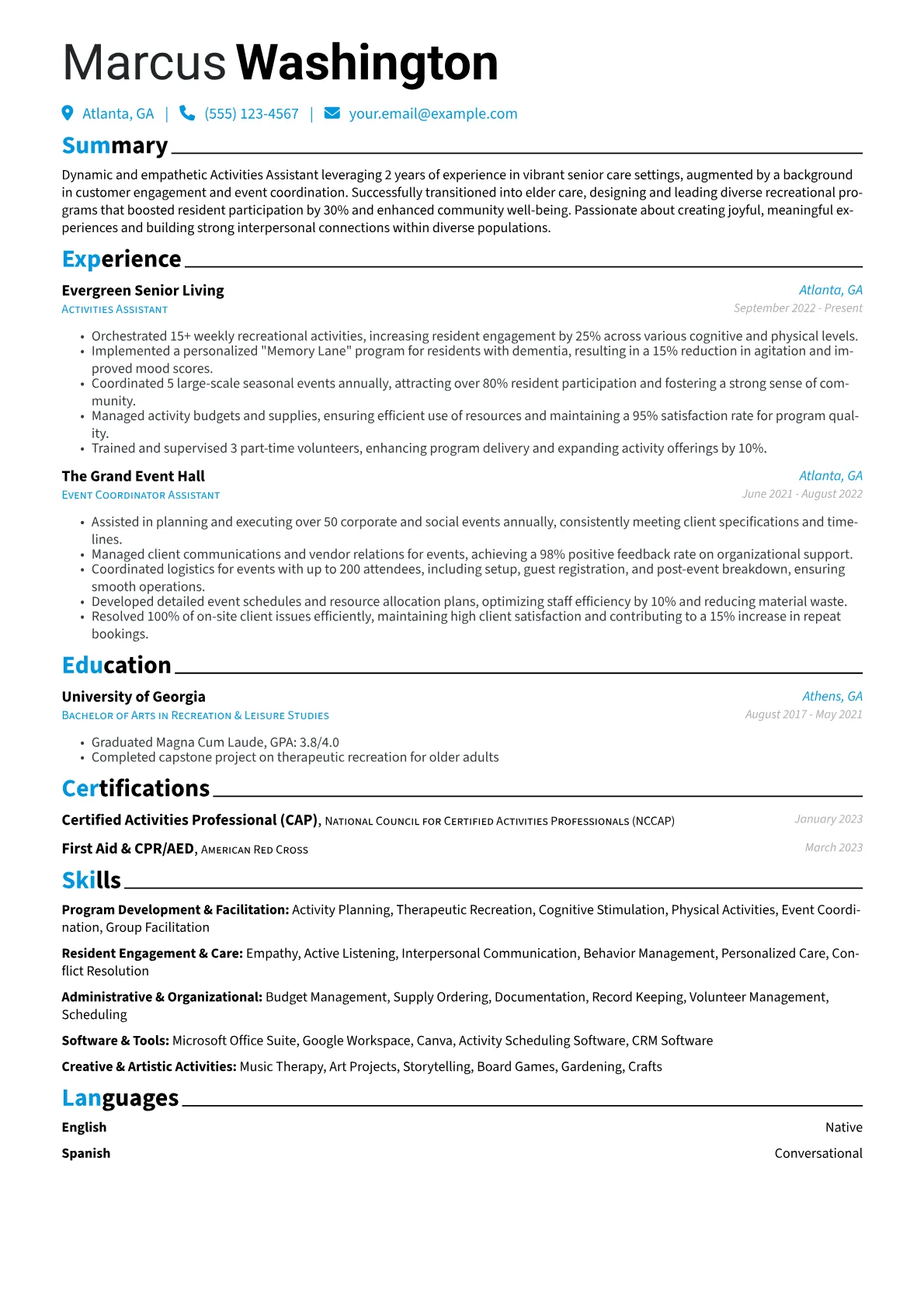 Career changer version - Page 1