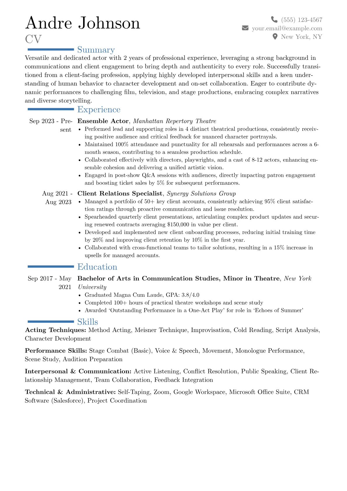 Career changer version - Page 1