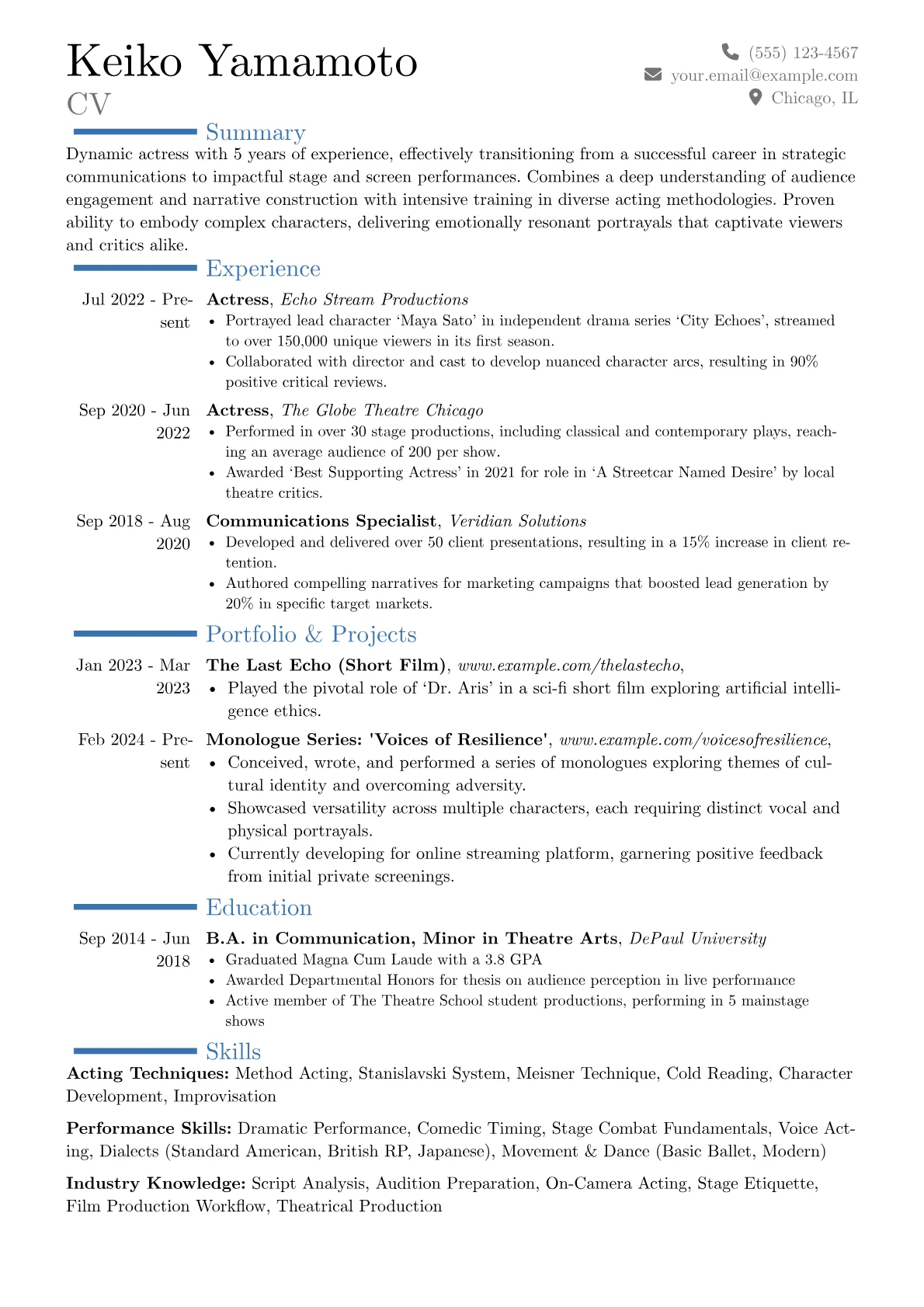 Career changer version - Page 1