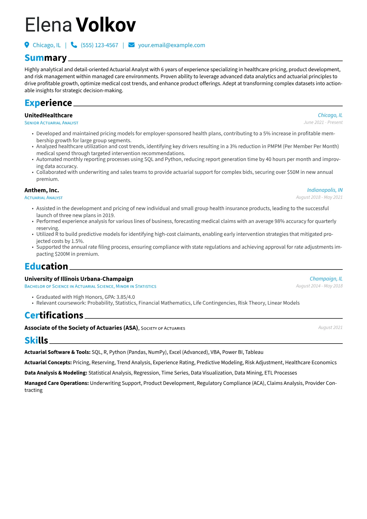 Actuarial Software & Tools version - Page 1