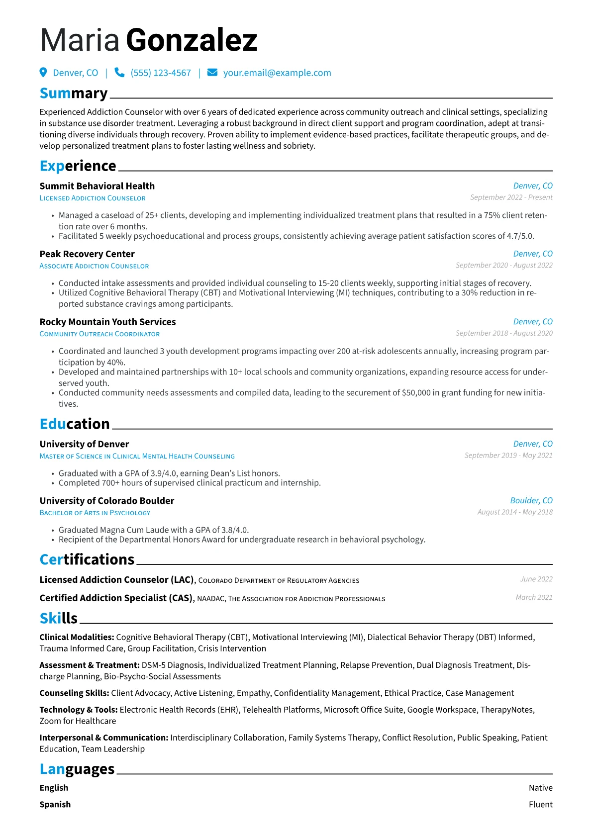 Career changer version - Page 1