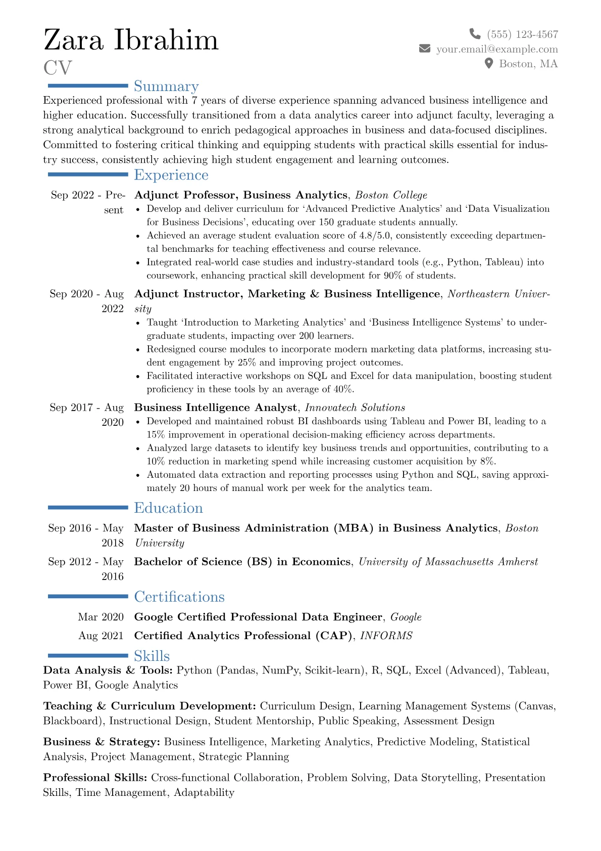 Career changer version - Page 1