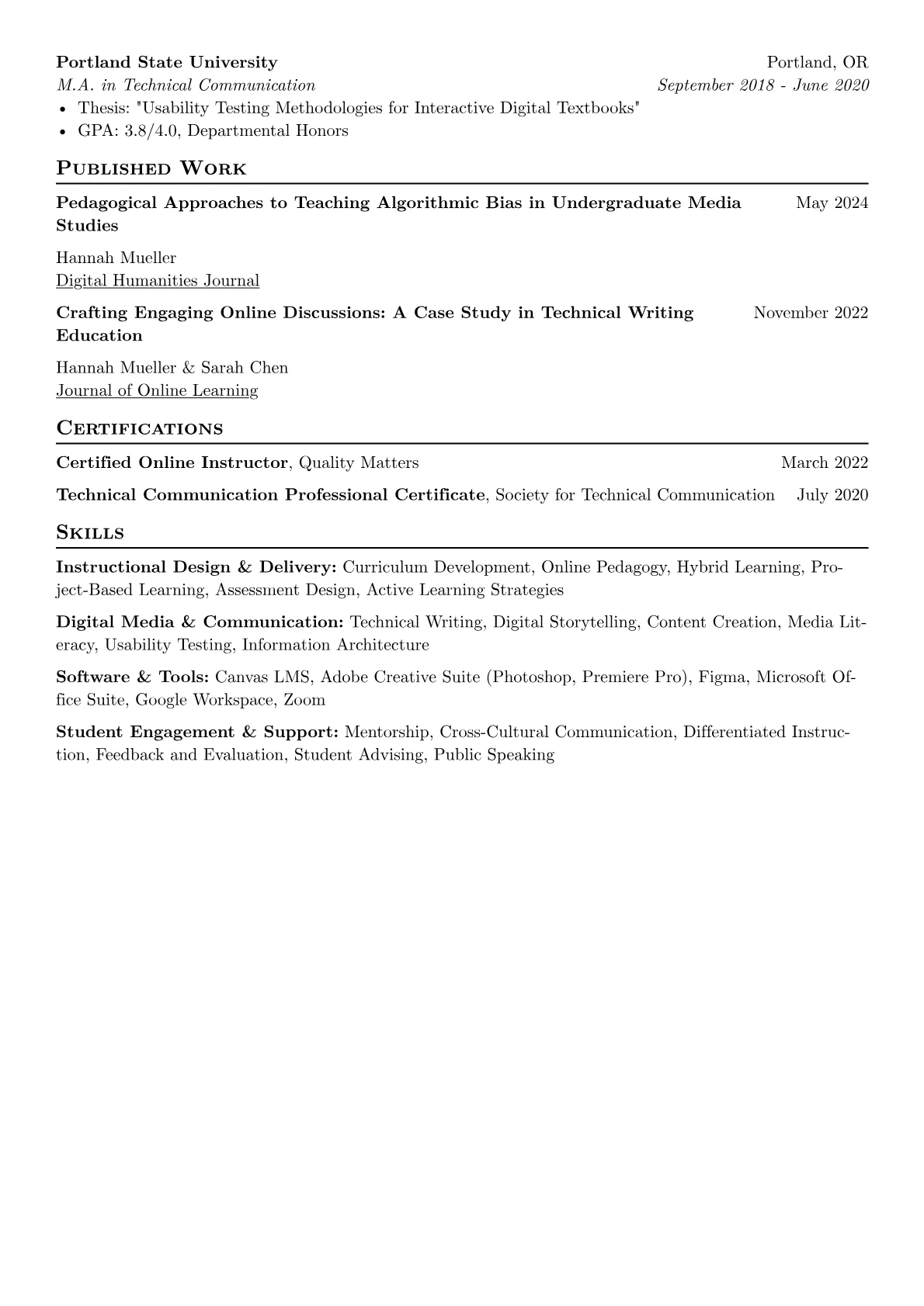 Adjunct Instructor version - Page 2