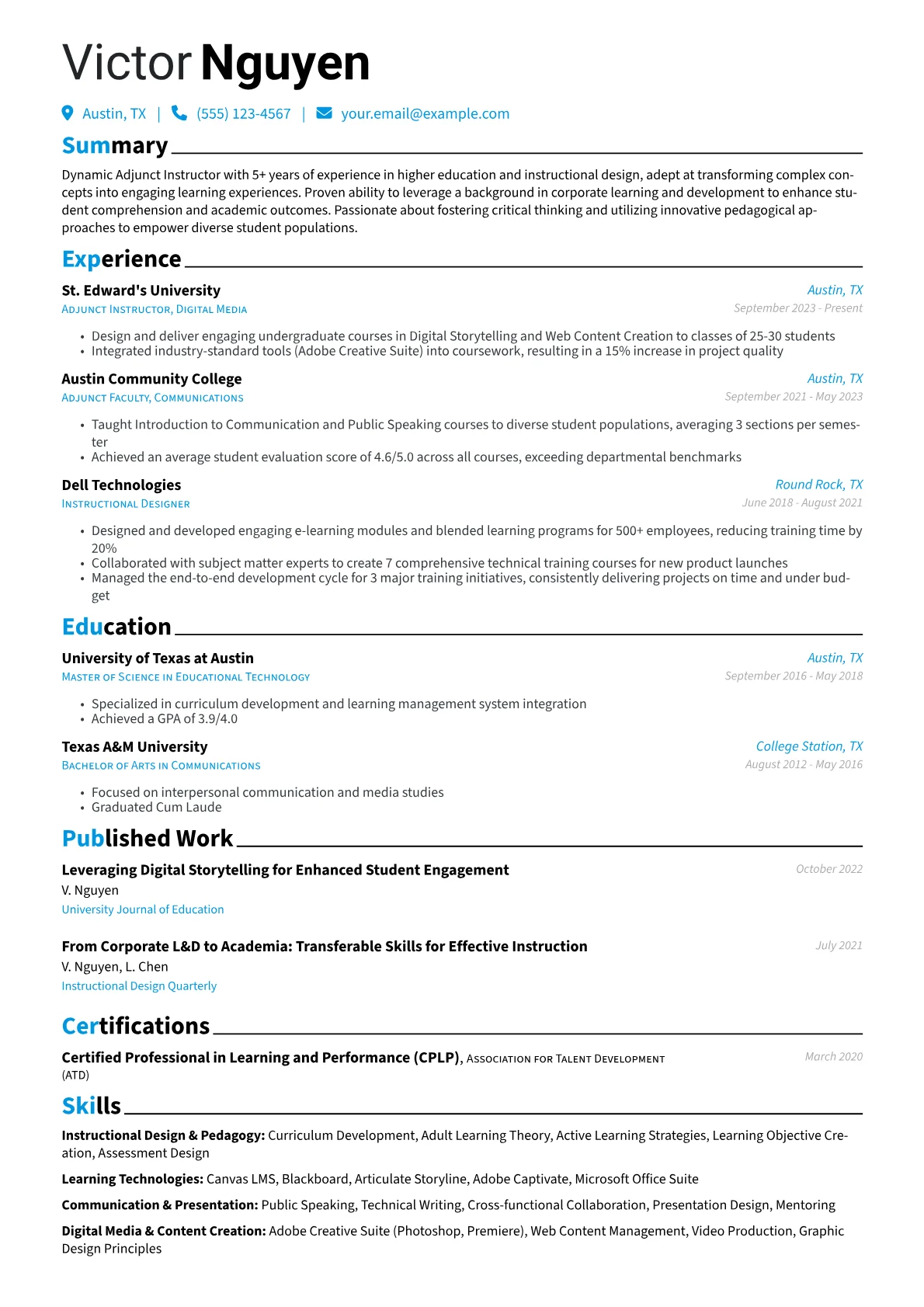 Career changer version - Page 1