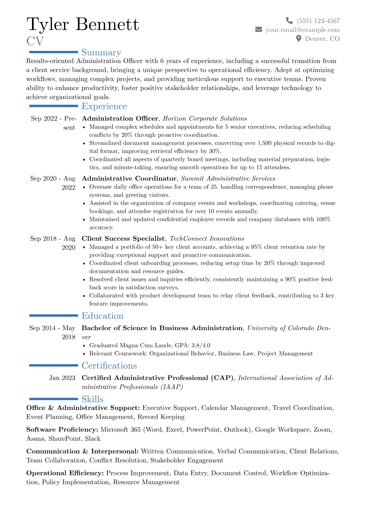 Career changer version - Page 1