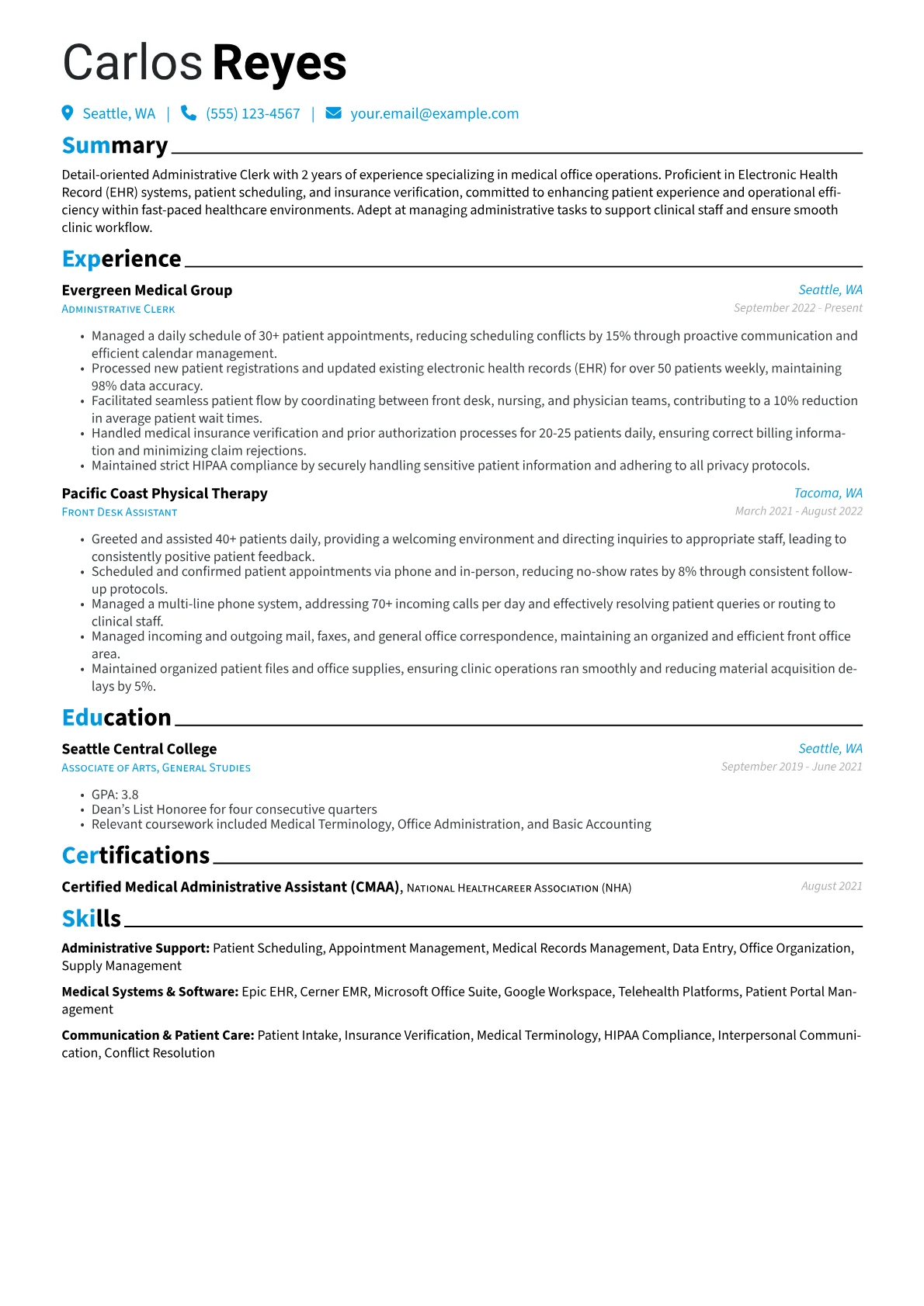 Healthcare version - Page 1