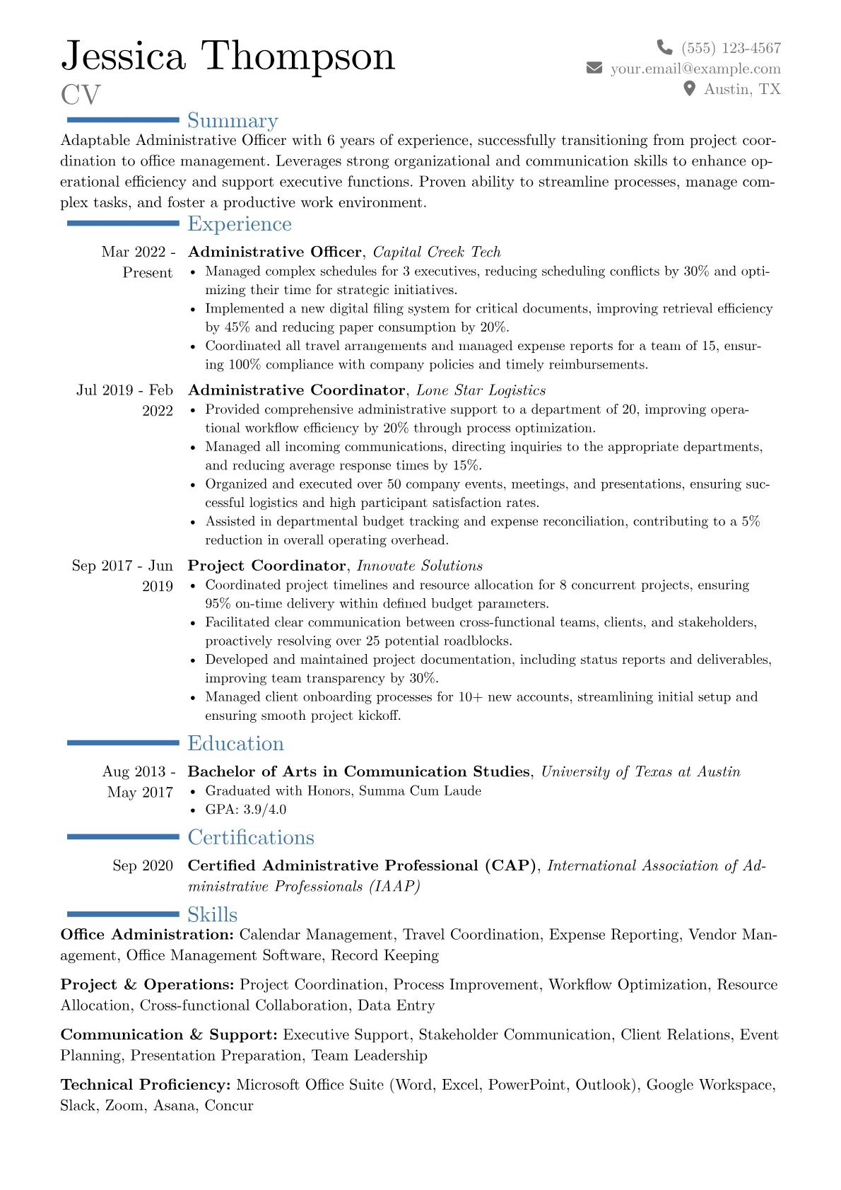 Career changer version - Page 1