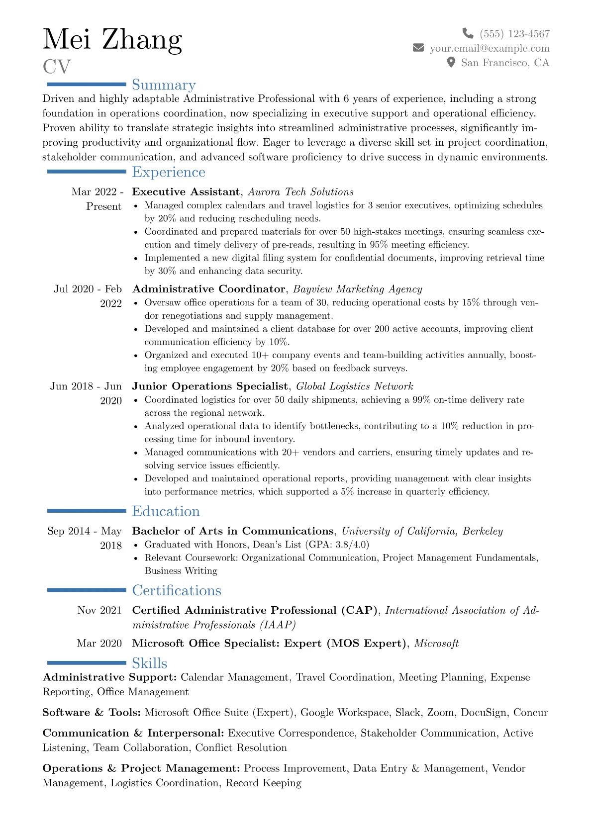 Career changer version - Page 1