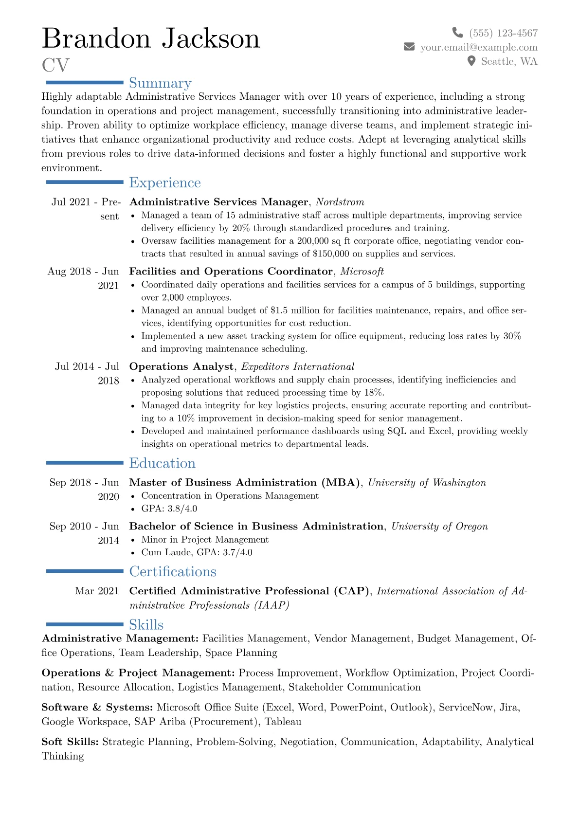 Career changer version - Page 1