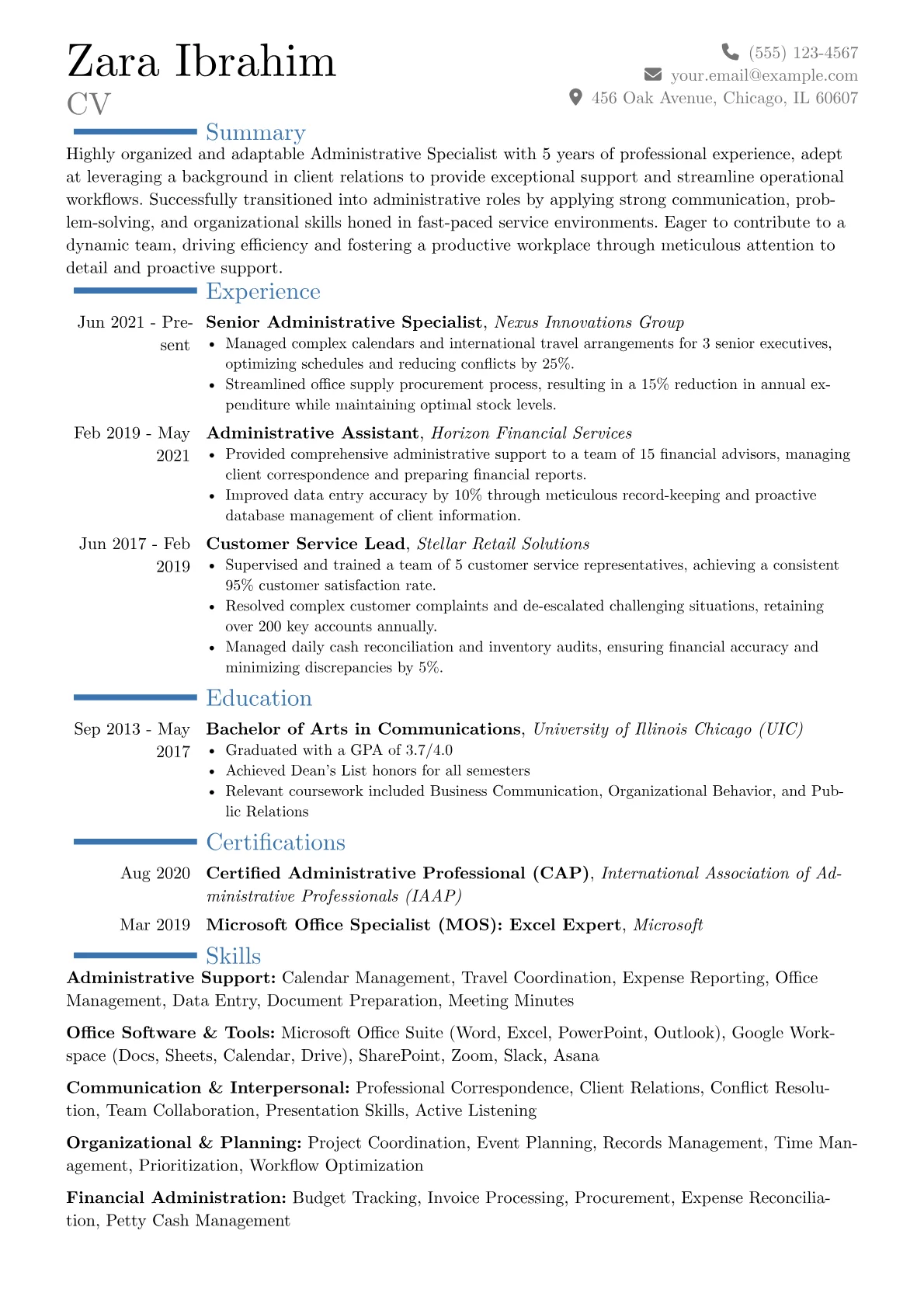 Career changer version - Page 1
