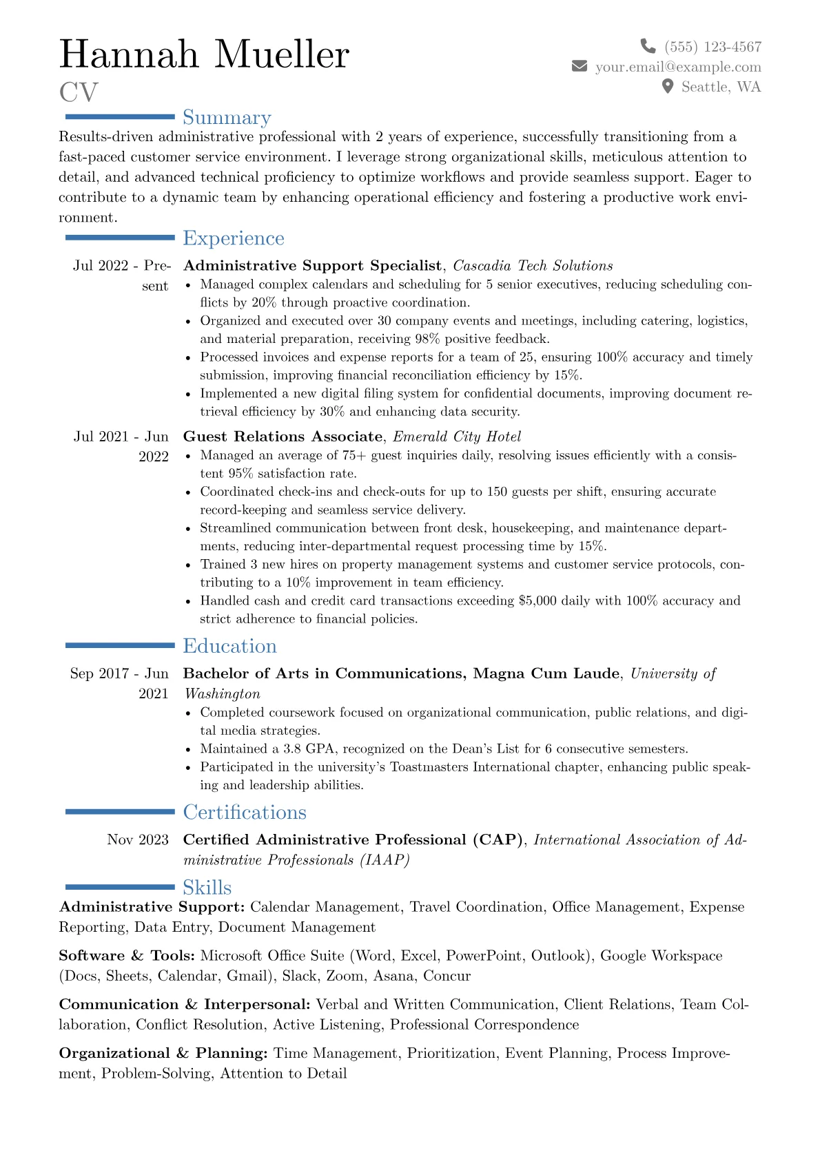Career changer version - Page 1