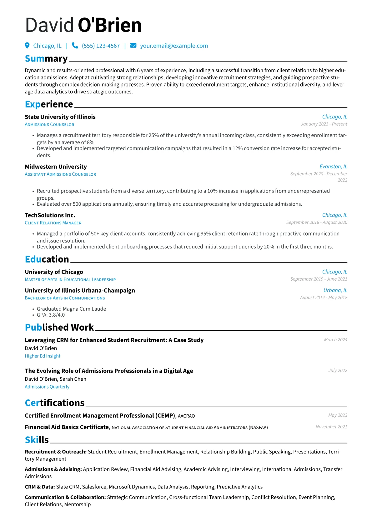 Career changer version - Page 1