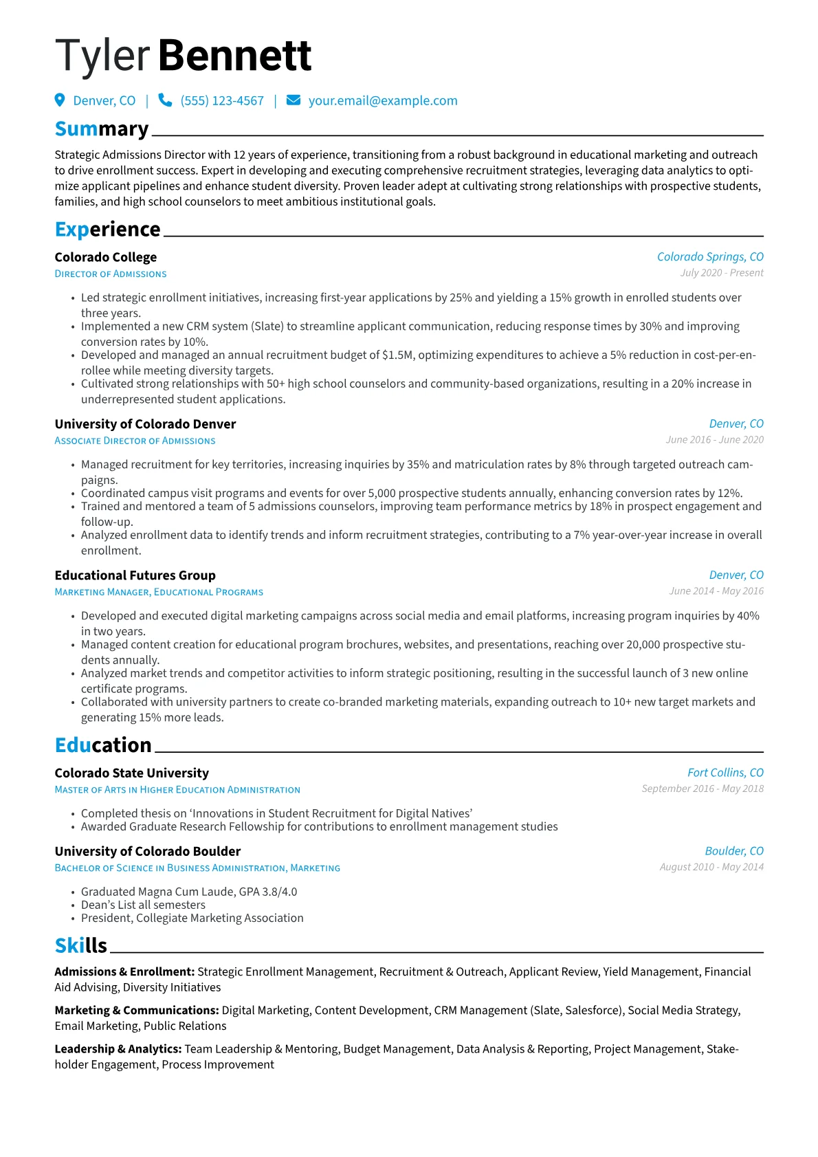 Career changer version - Page 1