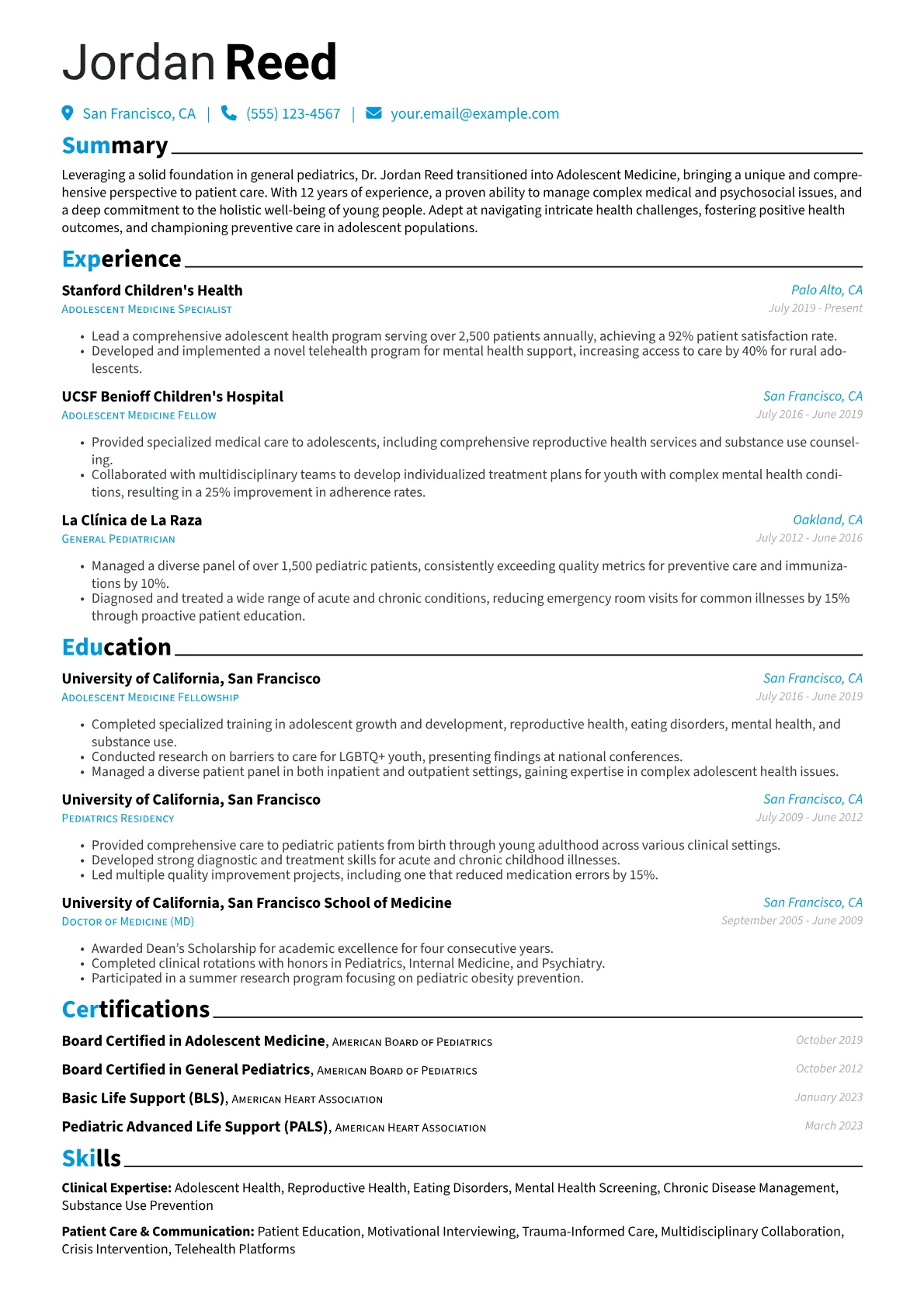 Career changer version - Page 1