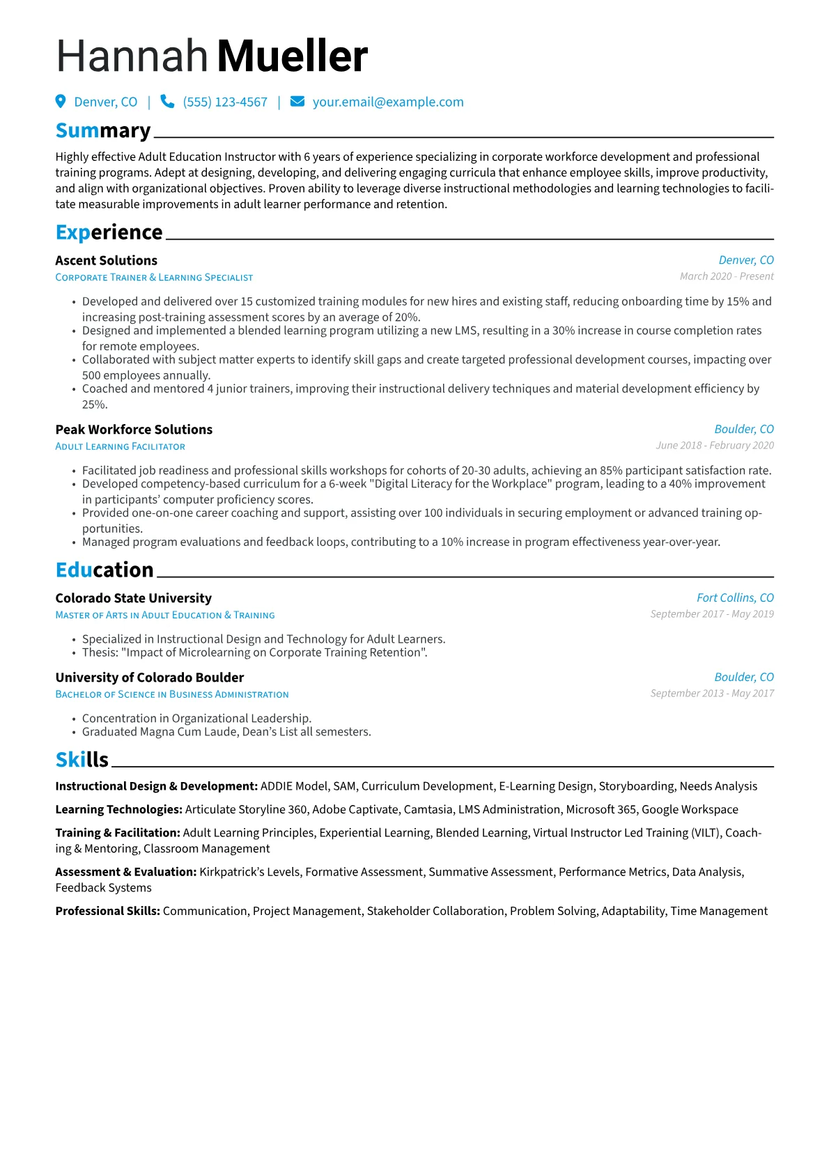 Corporate Training Focus version - Page 1