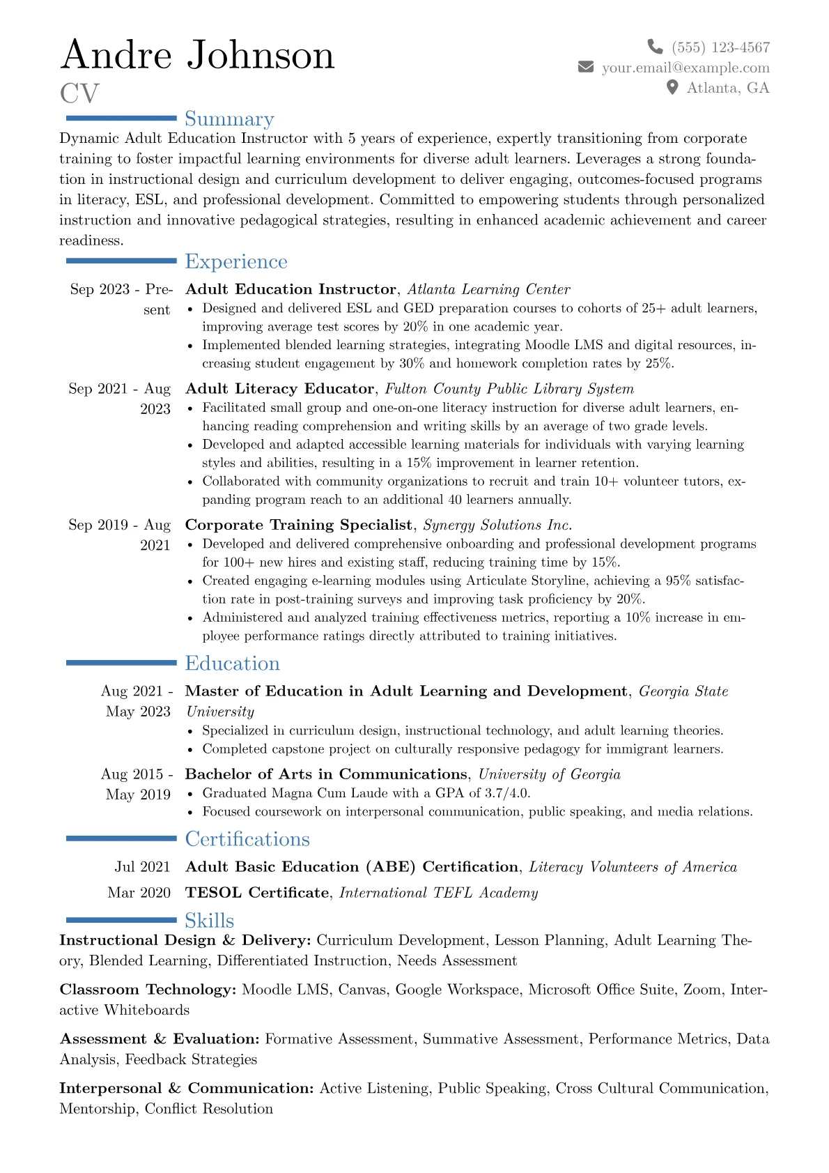 Career changer version - Page 1