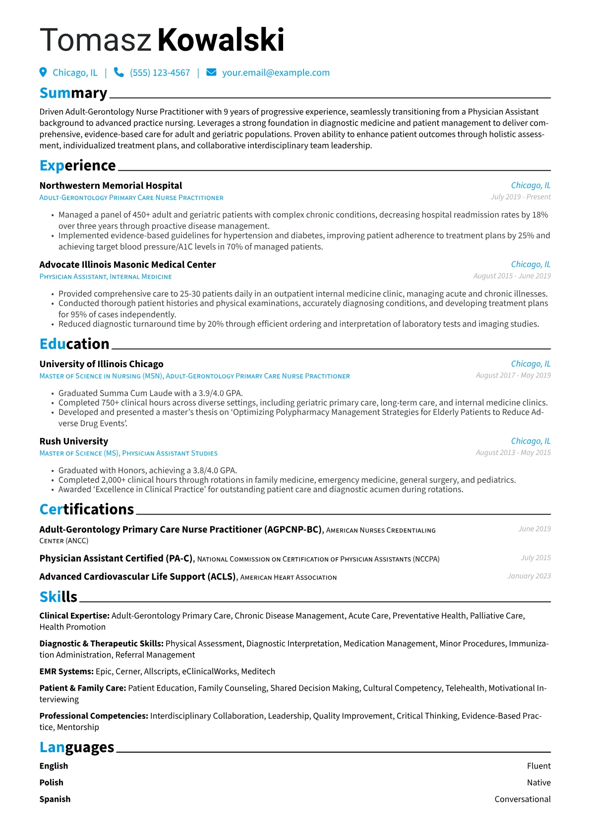 Career changer version - Page 1