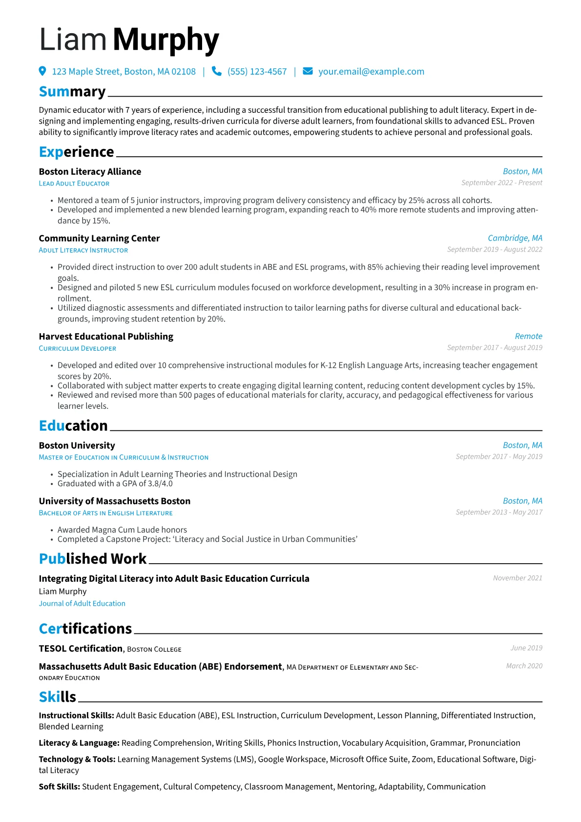 Career changer version - Page 1