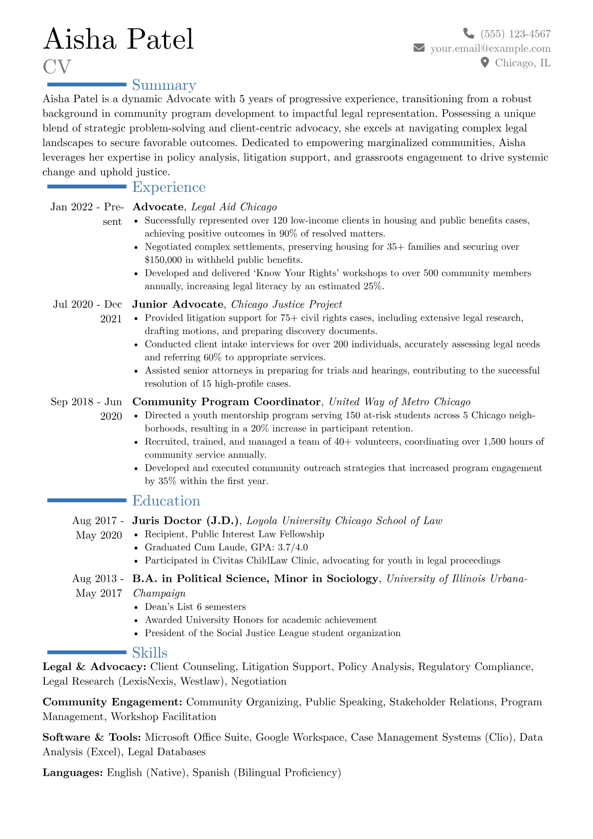 Career changer version - Page 1