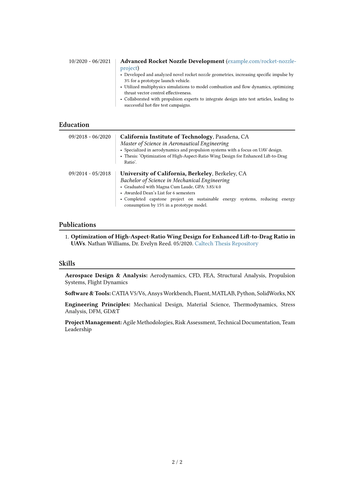 Career changer version - Page 2