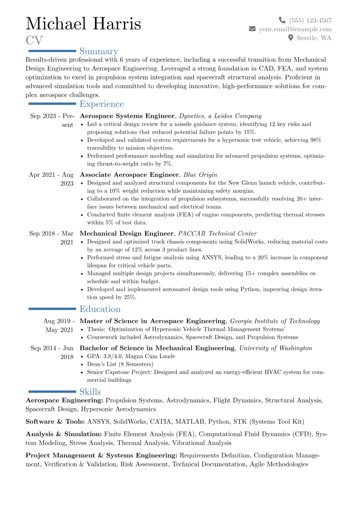 Career changer version - Page 1